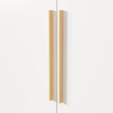 MOUMON Armoire Wardrobe with 3 Doors and Shelves, Armoire Wardrobe Closet with Hanging Rod, Armoire Closet for Bedroom White (47.2”W x 18.9”D x 70”H) MOUMON