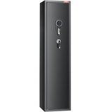 VEVOR 7-8 Rifles Gun Safe, Rifle Safe with Digital Keypad & Lock, Gun Storage Cabinet with Built-in Storage Locker, Removable Storage Shelf for Home Long Gun and Pistols VEVOR