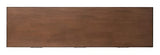 SAFAVIEH Home Collection Peyton Brown 3-Drawer Lower Shelf Console Table CNS5705C SAFAVIEH