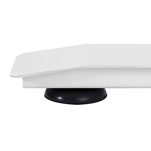 Seville Classics Airlift Electric Height Adjustable Desk with Tempered Glass Top, USB Charging Ergonomic Sit Stand Modern Home Office Workstation, Seville Classics