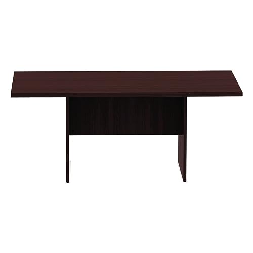 Alera alera Valencia Series Conference Table, Rectangular, 70.88w x 41.38d x 29.5h, Mahogany Alera
