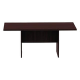 Alera alera Valencia Series Conference Table, Rectangular, 70.88w x 41.38d x 29.5h, Mahogany Alera