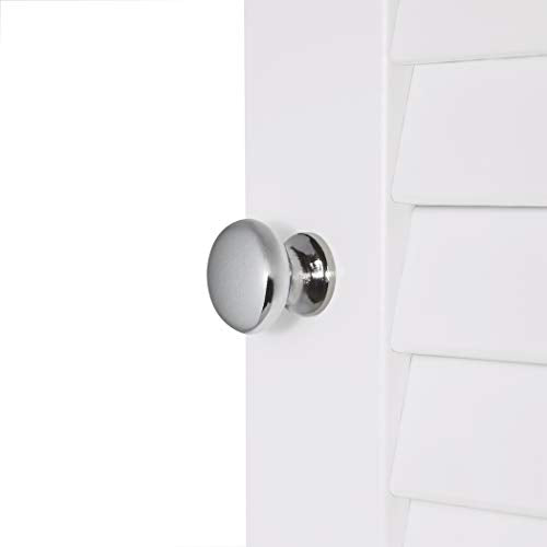 RiverRidge Ellsworth Collection Tall Corner Cabinet, White RiverRidge