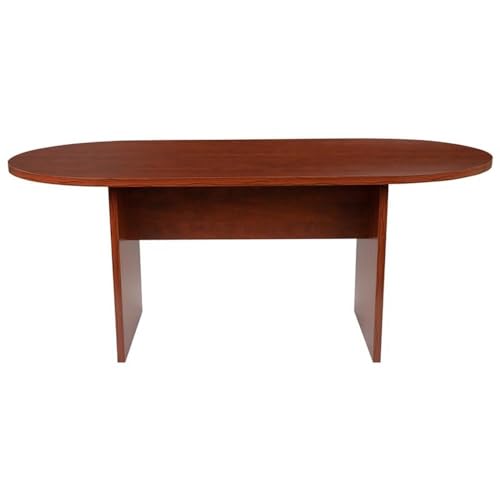BOWERY HILL Contemporary 6' Conference Table in Cherry Finish BOWERY HILL
