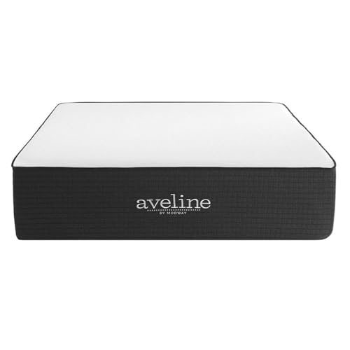Modway Aveline 16” Gel Infused Memory Mattress with CertiPUR-US Certified Foam Queen Mattress Modway