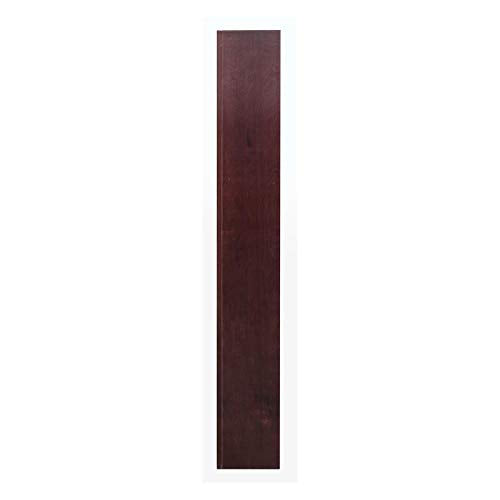 Home Square Cherry 84" Tall Solid Wood 6-Shelf Bookcase Set of 2 - WoodArtSupply