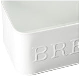 Mud Pie Circa Bread Box white, 5 1/4" x 12" Mud Pie