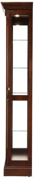 Howard Miller 549904 Blue Grass Curio Carbinet II Door Organizer Trays, Brown Howard Miller