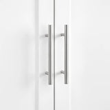 Crosley Furniture Savannah Tall Pantry, White Crosley Furniture