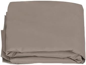 FORALEBEN 10' x 10' Gazebo Replacement Canopy Top Cover for 2 Tier Canopy Patio Garden Gazebo Outdoor BBQ Roof Cover Shelter (Taupe) FORALEBEN