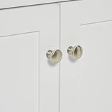 ARIEL Hamlet 55" White Bathroom Vanity with Sink, 1.5" Edge Pure White Quartz Countertop & Backsplash, Rectangular Sink, 2 Soft Closing Doors, 4 Full Extension Dovetail Drawers, Built in Toe Kick ARIEL