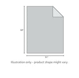 Admitrack Chunky Knit Blanket Throw 51"x63", 100% Hand Knit Chenille Throw Blanket for Sofa & Home Decor, Soft and Cozy Knitted Throw Blankets (Ivory，51"x63") Admitrack