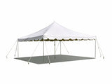 Party Tents Direct 15'x15' Weekender Standard Canopy Pole Tent - Easy Up Canopy Tent with 50 Person Capacity - Outdoor Canopies for Parties, Weddings, & Events (White) Party Tents Direct