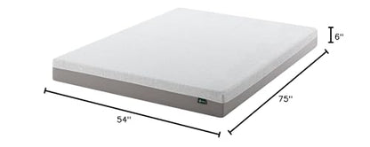 ZINUS 6 Inch Ultima Memory Foam Mattress [New Version], Full, Fiberglass Free, Medium Firm Feel, Breathable Airflow Memory Foam, Certified Safe Foams & Fabric, Mattress in A Box