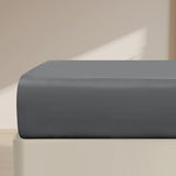 FreshCulture Full Fitted Sheet Only – Premium Hotel-Quality Fitted Sheet for Full Bed – Ultra Soft & Breathable Brushed Microfiber – Elegant Black Box Packaging (Dark Grey) FreshCulture