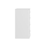 Prepac Astrid Simplistic 4-Drawer Dresser for Bedroom, Functional Bedroom Dresser Chest of Drawers 16" D x 30" W x 36.25" H, White, WDBR-0401-1 Prepac