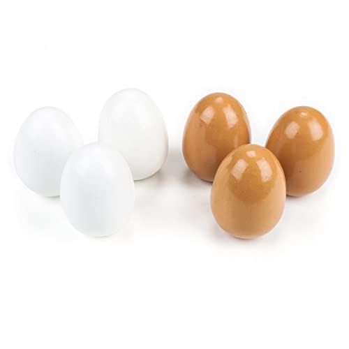 Imagination Generation Wood Eats! Eggcellent Eggs with Real Carton Imagination Generation