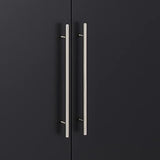 HangUps Upper Storage Cabinet, 30", Black Prepac