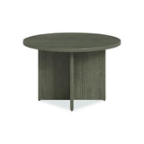 Alera Seville Round Conference Table, Round, 48" Diameter, Walnut Alera