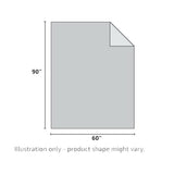 CHOSHOME Cooling Comforter Twin Size, Cooling Blanket for Hot Sleeper, Q-Max 0.45 Arc-Chill Cooling Fiber, Cool Soft Thin Breathable Summer Blanket for Bed, Couch, (60" x 90", Grey) CHOSHOME
