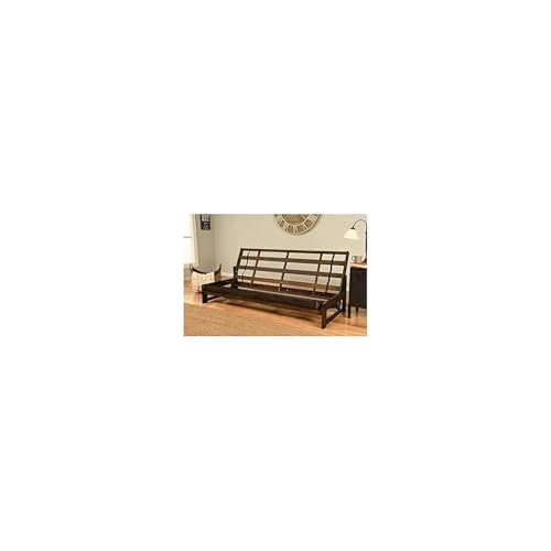 HomeStock Full Size Futon Frame Set - Convertible Sofa Bed for Living Spaces Frame Only HomeStock