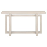 Henn&Hart Breslow Console Table, 55" Wide, White Henn&Hart