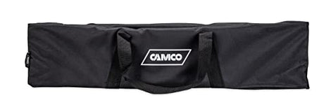 Camco Folding Bamboo Table with Aluminum Legs | Natural Bamboo Top | Lightweight for Added Portability (51895) Camco