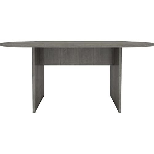 Lorell Essentials Conference Table, Weathered Charcoal - WoodArtSupply