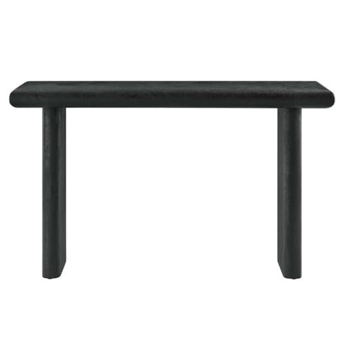 Modway EEI-6577-BLK Relic Concrete Textured Console Table, Black Modway