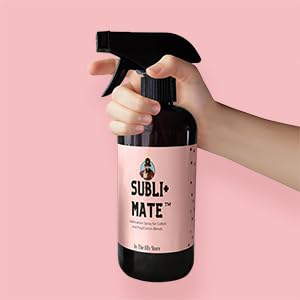 Sublimation Spray for Cotton and Cotton/Polyester Blends.32 oz. with Spray Bottle- Subli+Mate