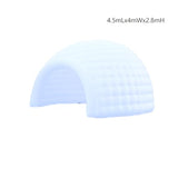 White Inflatable Igloo Dome Tent Portable Lightweight Blow-Up Gazebo Outdoor Air Cloud Tent Event Shelter for Garden Parties, Wedding Decor, Backyard Gatherings & Commercial Rental Generic
