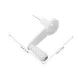 TOBBOMEY Crank Handle for Height-Adjustment: 6x50mm Hex Shaft Manual Revolving Hand Crank Replacement for Study Desk Router Lift Tables Sit Stand Table Workbench Industrial Tool TOBBOMEY