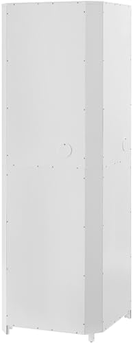Crosley Furniture Savannah Traditional Corner Pantry Storage Cabinet with Shelves, Kitchen, Dining, Laundry, White Crosley Furniture