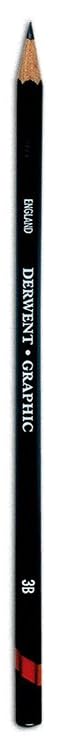 Derwent Graphic Drawing Pencils, Medium, Metal Tin, 12 Count (34214) Derwent