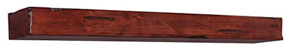 Pearl Mantels 412-72-70 Shenandoah Pine Wall Shelf, 72-Inch, Rustic Cherry