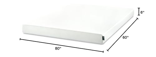 ZINUS 6 Inch Green Tea Memory Foam Mattress [New Version], Queen, Fiberglass free, Medium Firm Feel, Zoned Pressure Relief, Certified Safe Foams & Fabric, Mattress in A Box Zinus