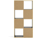 Signature Design by Ashley Langdrew 8 Cube Storage Organizer or Bookcase, Black Signature Design by Ashley