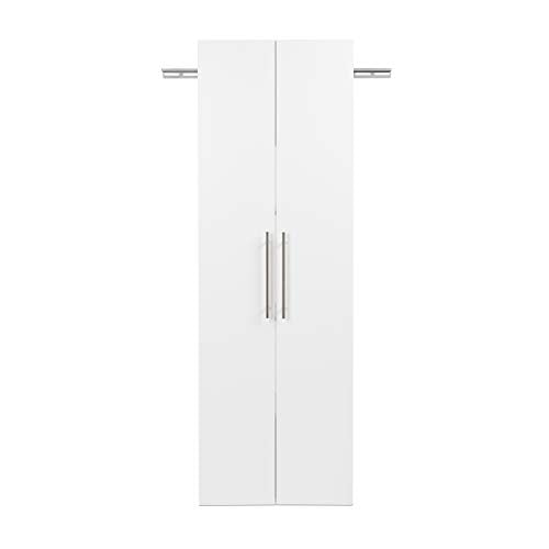 HangUps Large Storage Cabinet, 24", White Prepac