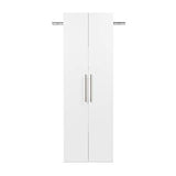 HangUps Large Storage Cabinet, 24", White Prepac