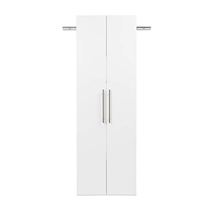 HangUps Large Storage Cabinet, 24", White - WoodArtSupply