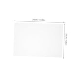 Alipis 10pcs Sheets Shrink Film Hot Heat Shrink Making for Shrinking Craft Art Maker Jewelry Shrinkable Wrapping Key Material Supply Heat Shrink Material Transparent Alipis