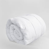 Moonsea Down Alternative Comforter Duvet Insert Queen Size White, Queen Size Blanket Duvet Insert with Corner Tab, Lightweight, All Season, Plush Siliconized Fiber Fluffy Filling - Box Stitched Moonsea