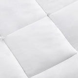 STARSTAR Bed Alternative Comforters for Home, Hotel, All Season Duvet Insert Filling Polyester, Fabric Microfiber Breathable Comforter Solid White (Full) STARSTAR