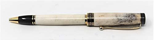 Texas Deer Antler Pen Blanks (2-PACK) Pen Blanks for Woodturning - Easy to Drill & Pro Quality for use on Lathes Deer Valley Dog Chews Deer Antlers