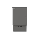 AFI, Monroe Queen Murphy Bed Chest with 6" Mattress, Storage Drawer & Built-in USB Charger, Grey AFI