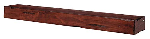 Pearl Mantels 412-72-70 Shenandoah Pine Wall Shelf, 72-Inch, Rustic Cherry