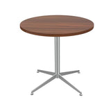 SENGLIDA Round Office Table Conference Table Small Dining Table Coffee Meeting Table for Office Boardroom Kitchen Living Room Waterproof Desktop Easy Assembly 31.5 inch SENGLIDA