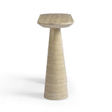 First of a Kind Console Table in Travertine Concrete First of a Kind