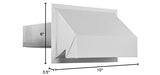 Imperial 3-1/4" x 10" R2 Premium Range Exhaust Hood, White, VT0500-D Imperial