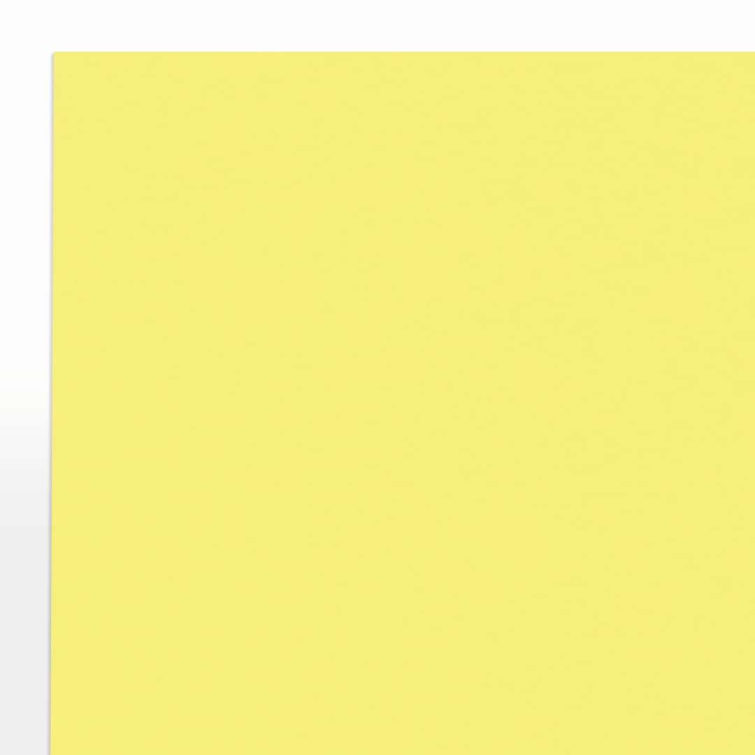 LUXPaper 8.5" x 11" Paper | Letter Size | Pastel Canary Yellow | 60lb. Text | 50 Qty LUXPaper